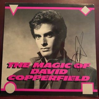 The Magic Of David Copperfield,  Show Program.  1986.  Autographed
