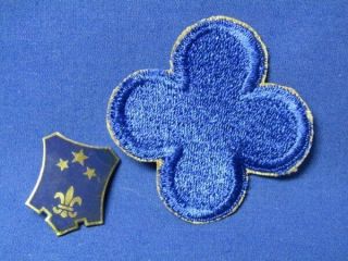 Wwii 88th Infantry Division Blue Devils Patch & 351st Infantry Regiment Di Pin