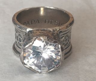 Sterling Silver Silpada Designs Israel Ring Queen For A Day Retired