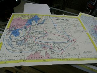 WWII MAPS,  Far East and European Theaters 19 