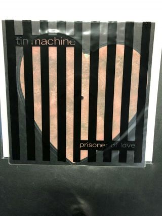 Bowie / Tin Machine - Prisoner Of Love 1989 Shaped Picture Disc Vinyl Single