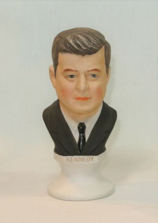 Vintage Lefton China President John F Kennedy Bust Statue Figurine Jfk