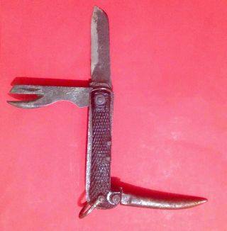 WWII J.  B.  HOLLAND SHEFFIELD BRITISH NAVY CLASP KNIFE.  1940 - s 3