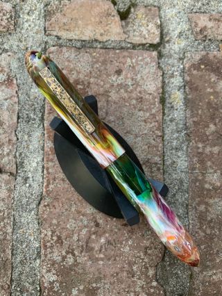 One Of A Kind Oldwin Style Fountain Pen 18k Nib By Joe Bowman