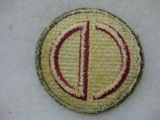 WWII 85TH CUSTER DIVISION PATCH GERMAN THEATER MADE 2