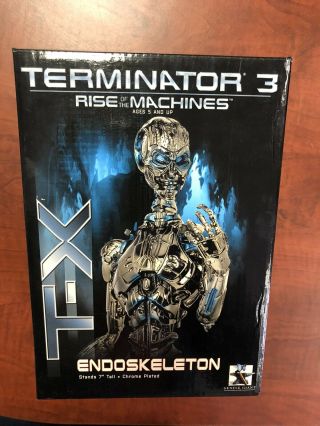 Terminator 3 Rise Of The Machines T - X Endoskeleton Gentle Giant Ac Le 6000