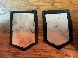 Military WWII Japanese rank patches, 2