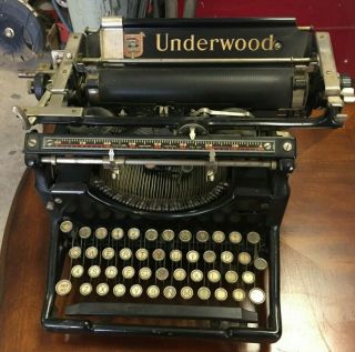 Vintage Antique Underwood Typewriter