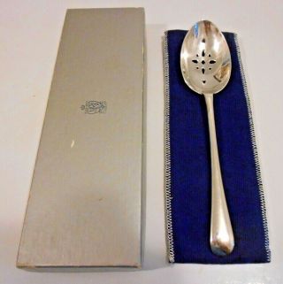 Slotted Serving Spoon Silver Gifts Silver - Plate A1 England S&g Epns