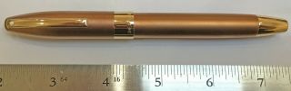 Sheaffer Legacy • Copper/gold 18kt.  M Nib • Cartridge/pump Filling System