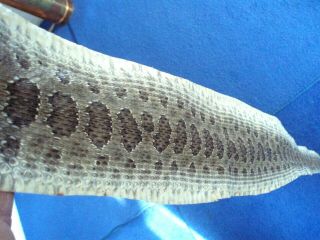 Rattlesnake Skin Prairie Rattler Hide Soft Tanned Bow Wrap Pen Blanks 40 Inch G5