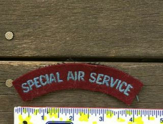 WWII British Special Air Service Tab Arc patch 2