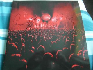 Signed Enter Shikari Live At Alexandra Palace 2 Red/white Splatter 2 X Vinyls