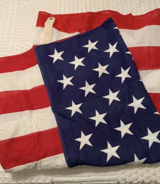 5 Ft X 9 - 1/2 Ft American Flag 100 Cotton 5all Seasons Apparel Company Usa