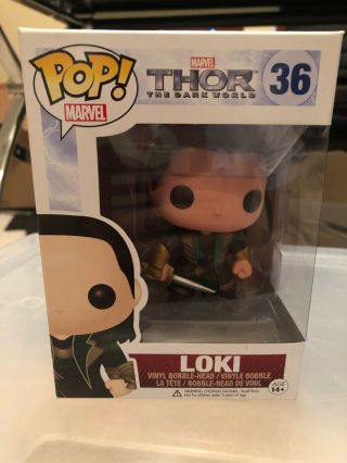 Funko Pop Marvel Loki Thor The Dark World Avengers