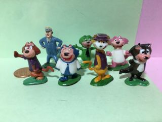 Marx Tv Tinykins Top Cat Characters Hanna Barbera Miniature Plastic Figures