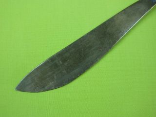 BULLET KNIFE DAGGER BRASS TRENCH ART WW2 WWII (2) 2