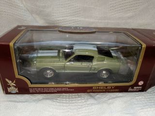 Road Legends 1:18 Shelby Gt - 500kr 1968 Die Cast Model Car W/ Box