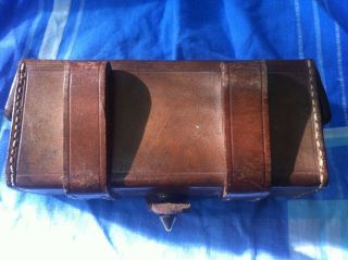 WWII Ammo Leather Case 3