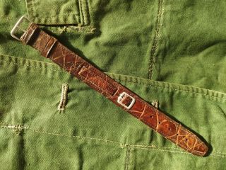 Wwii Japanese Army Officer Watch Belt