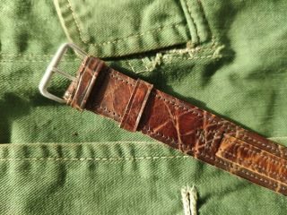 WWII Japanese Army Officer Watch Belt 2