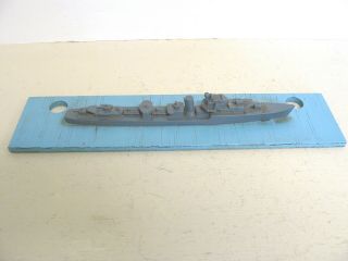 Wwii British Silhouette Recognition Ship Model Teacher " T " Class