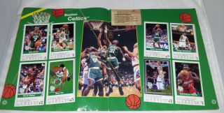 Vintage Panini : NBA Basketball 94 - 95 Sticker Album : 100 Complete. 2