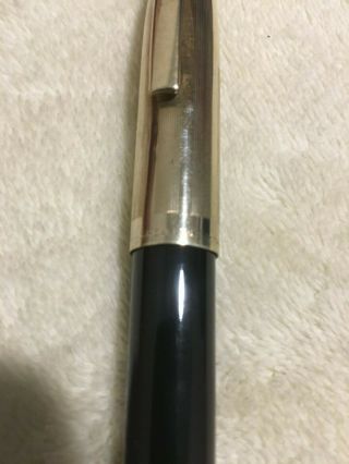 Sheaffer Snorkel PFM V Black 14K Gold Nib Rare and Complete Pen 3