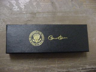 Presidential Seal Barack Obama Black Ballpoint Pen.