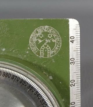 WWII German Freiberg Military Field Marching Surveying Compass 2