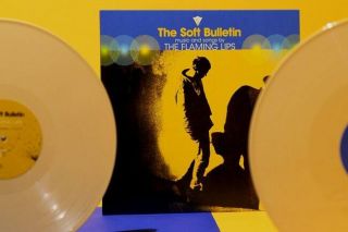 The Flaming Lips Soft Bulletin Exclusive Vmp Mustard Coloured Vinyl Lp Album