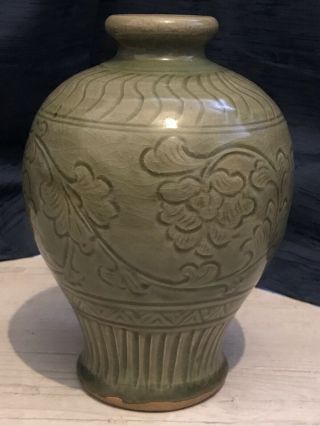 Antique Chinese Longquan Celadon - Glazed 