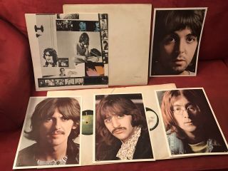 The Beatles - The White Album - 4 Pictures,  Poster,  Complete