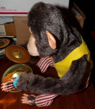 Vintage Daishin CK Japan Jolly Chimp Monkey With Cymbals - 2