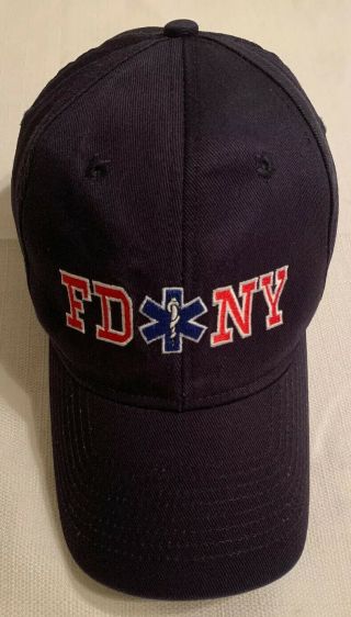 Fdny Fire Department York Emt Ems Paramedic Hat Cap Nyc