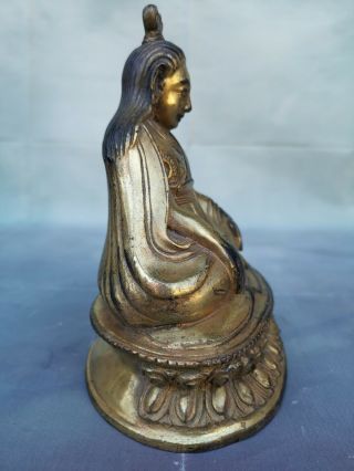 Philip’s Carmel Estate Old Chinese 1152g Gold Gilt Bronze Buddha Asian China 2