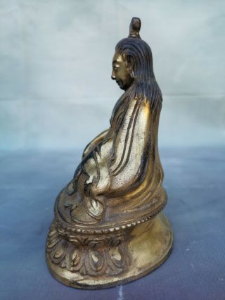Philip’s Carmel Estate Old Chinese 1152g Gold Gilt Bronze Buddha Asian China 3