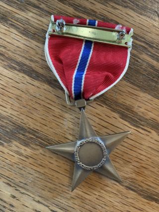 WWII Bronze Star Medal 1st Infantry Division Big Red One Patch WW2 2