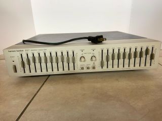 Harman Kardon Eq - 7 10 Band Graphic Stereo Equalizer Vintage Music Sound System