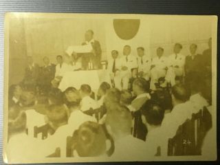 Ww2 Japocc Philippines 1942 Government Employees Training Jorge Vargas Photo