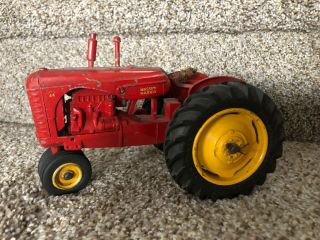 Vintage Reuhl Massey Harris 44 1/16 Die Cast Farm Tractor Toy Early
