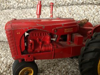 VINTAGE REUHL MASSEY HARRIS 44 1/16 DIE CAST FARM TRACTOR Toy Early 2