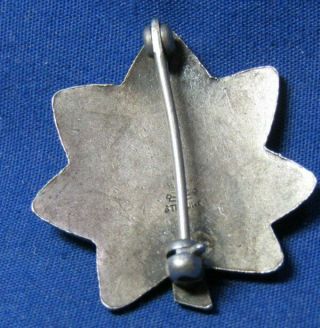 WWII Sterling Army Major Rank Shoulder Insignia by Amico 2