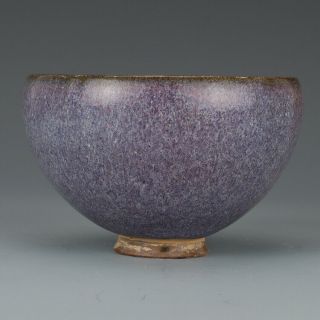 Chinese Song Dy Jun Kiln Purple Glaze Porcelain Bowl