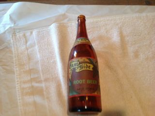 East Side Root Beer Paper Label 24 Oz.  Amber Bottle,  Gary,  Indiana