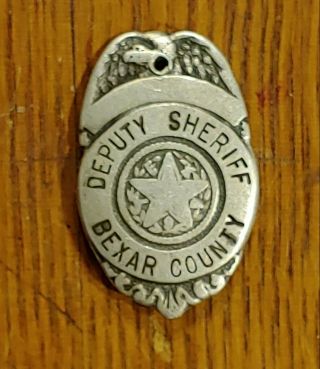 Old Bexar County Texas Deputy Sheriff Wallet Badge Guranteed Authentic
