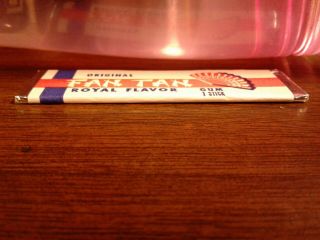 Vtg RARE American Chewing Gum Wrapper Full Stick Fan Tan Royal 2