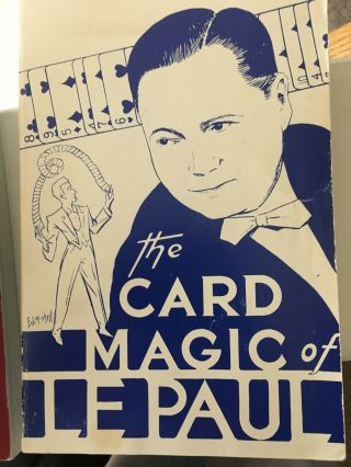 The Card Magic Of Le Paul Playing Cards Tricks Book 1959
