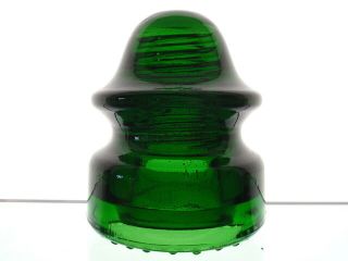 - BRIGHT EMERALD GREEN McALUGHLIN - 20 Glass Signal Insulator 2
