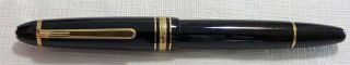 Montblanc Meisterstuck 146 Fountain Pen With " 4810/14 - C Montblanc 585 " On Nib